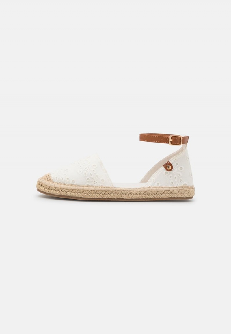 Anna Field Hot Sale Espadrilles Naisten Matalat Kengät Valkoinen | FI-7943810-YI