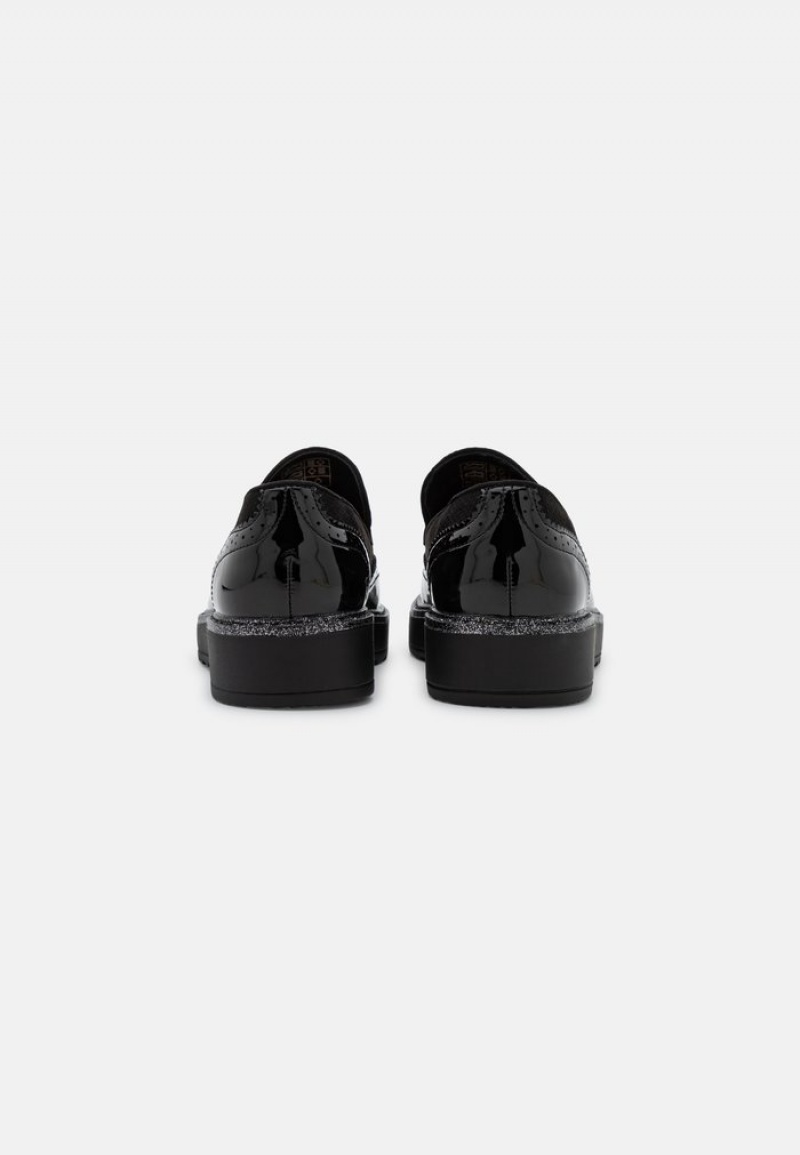 Anna Field Hot Sale Mukavuus Slip-Ons Naisten Matalat Kengät Mustat | FI-9407136-FG