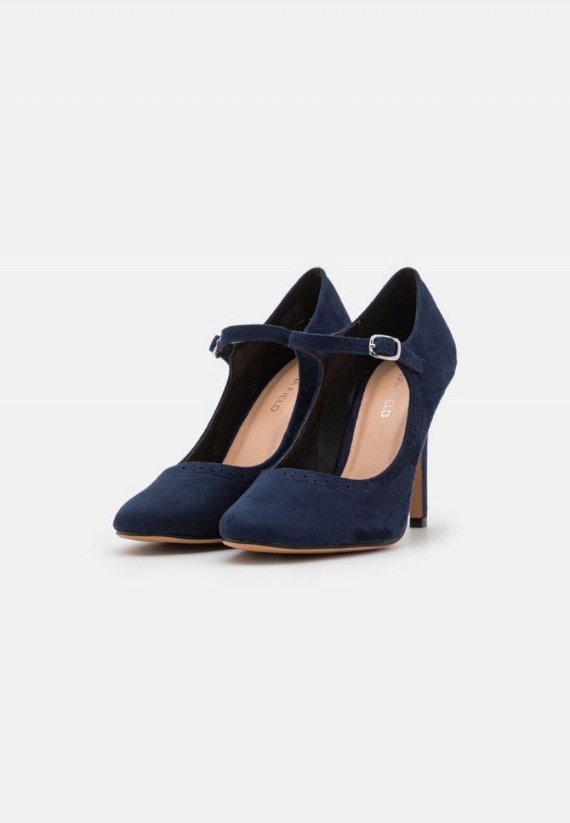 Anna Field New Classic Heels Naisten Korkokengät Tummansininen | FI-2105867-WB