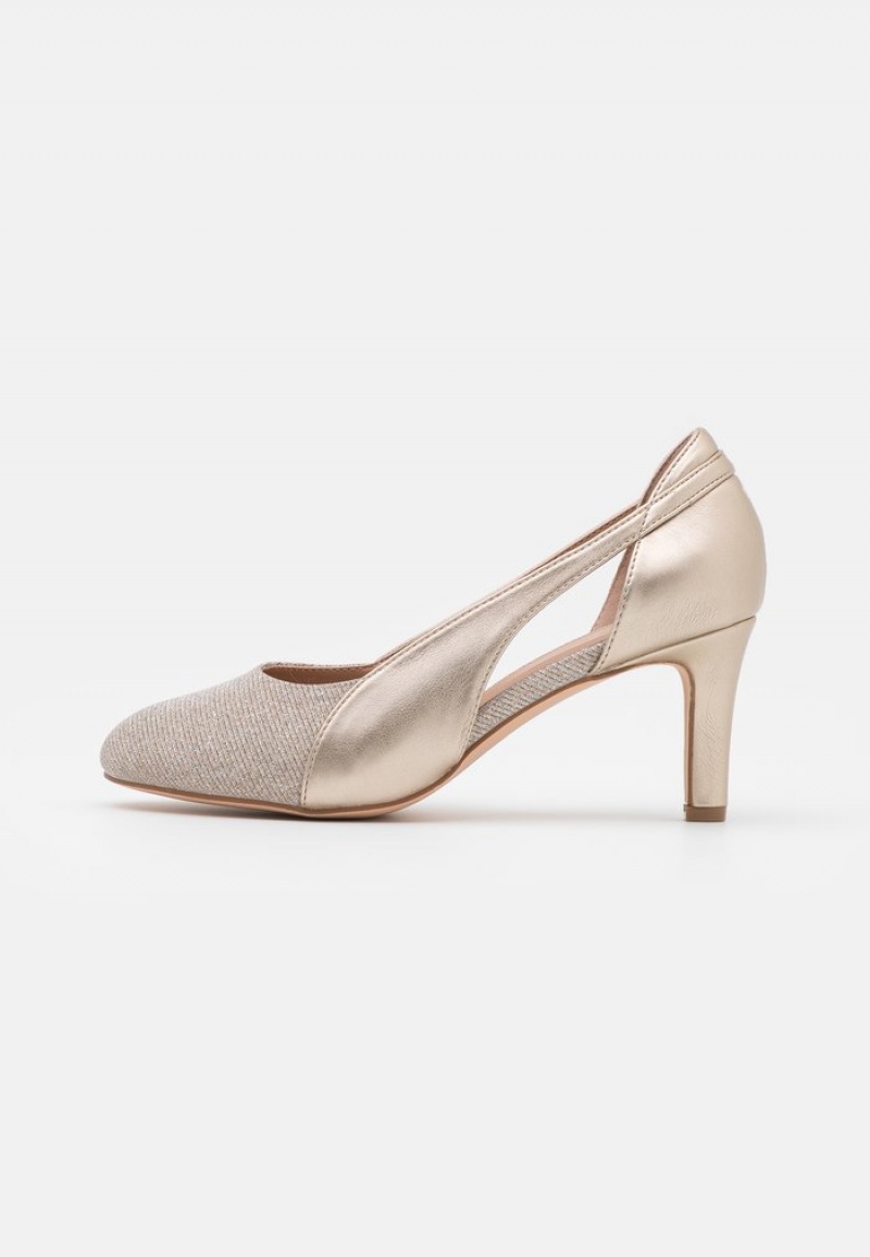 Anna Field New Classic Heels Naisten Korkokengät Kultaiset | FI-7065923-XW