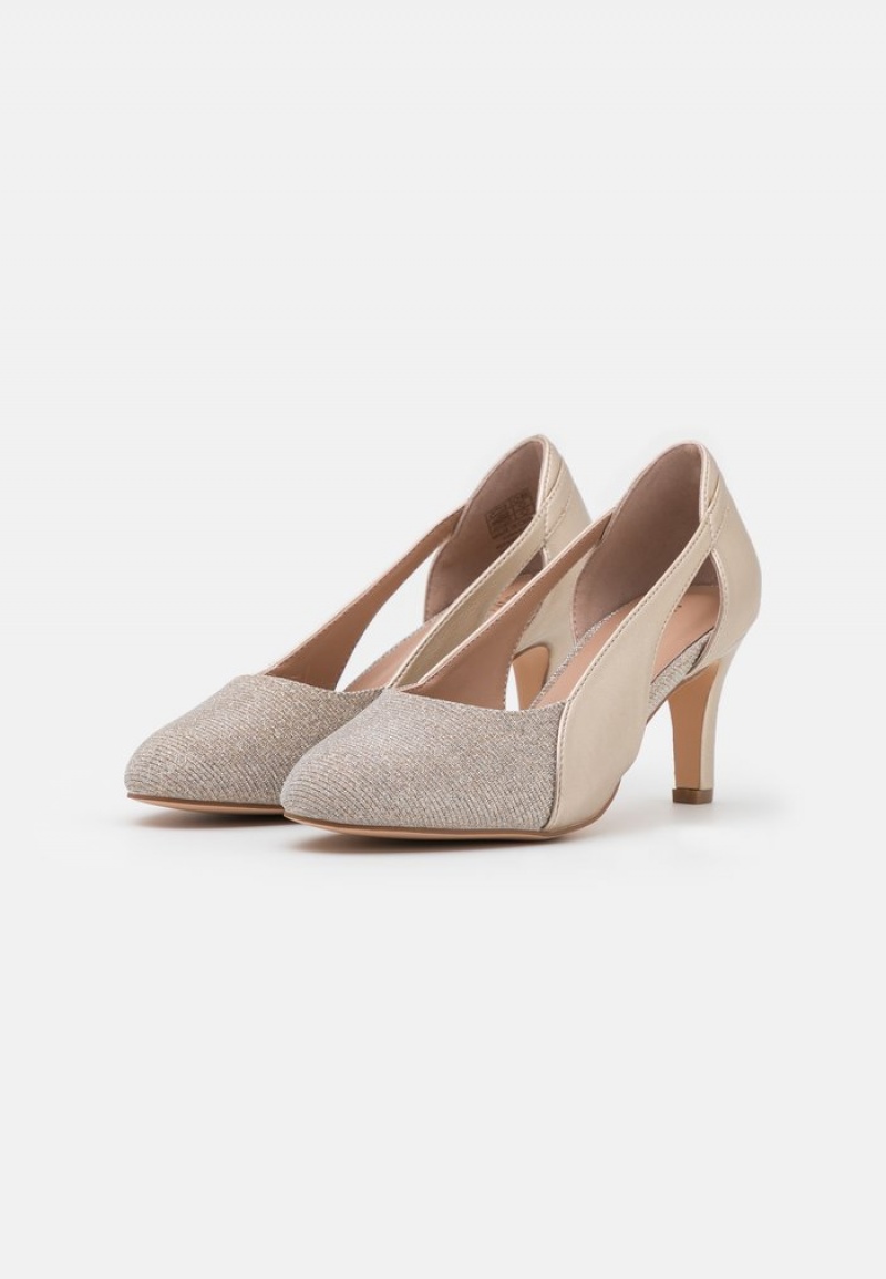 Anna Field New Classic Heels Naisten Korkokengät Kultaiset | FI-7065923-XW