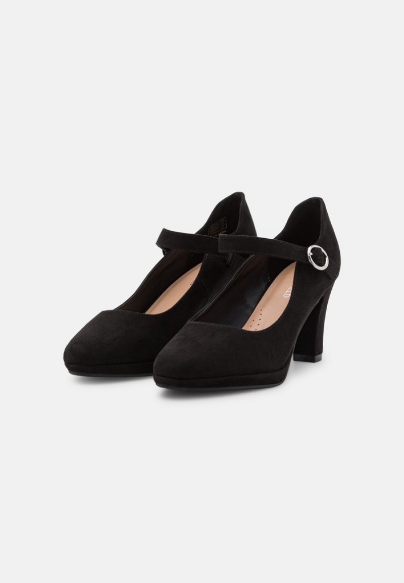 Anna Field New Mukavuus Classic Heels Naisten Korkokengät Mustat | FI-2916748-XQ