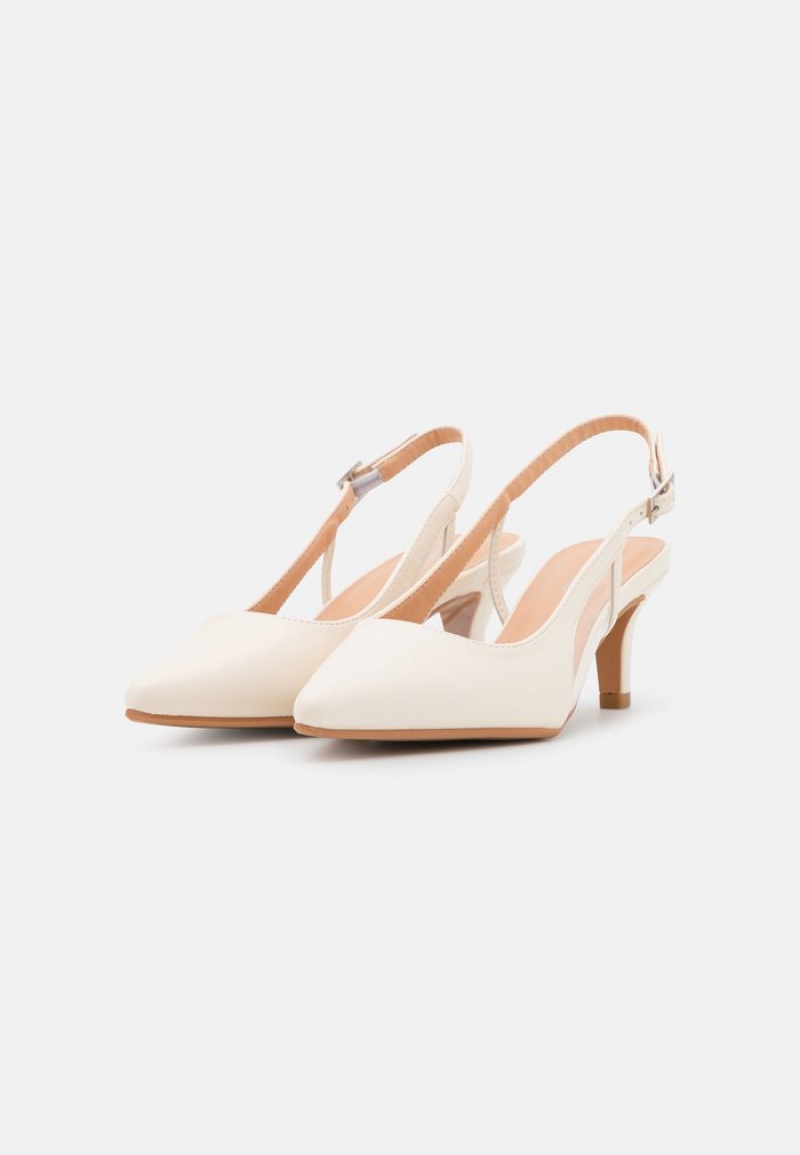 Anna Field Outlet Classic Heels Naisten Korkokengät Valkoinen | FI-2381695-VP