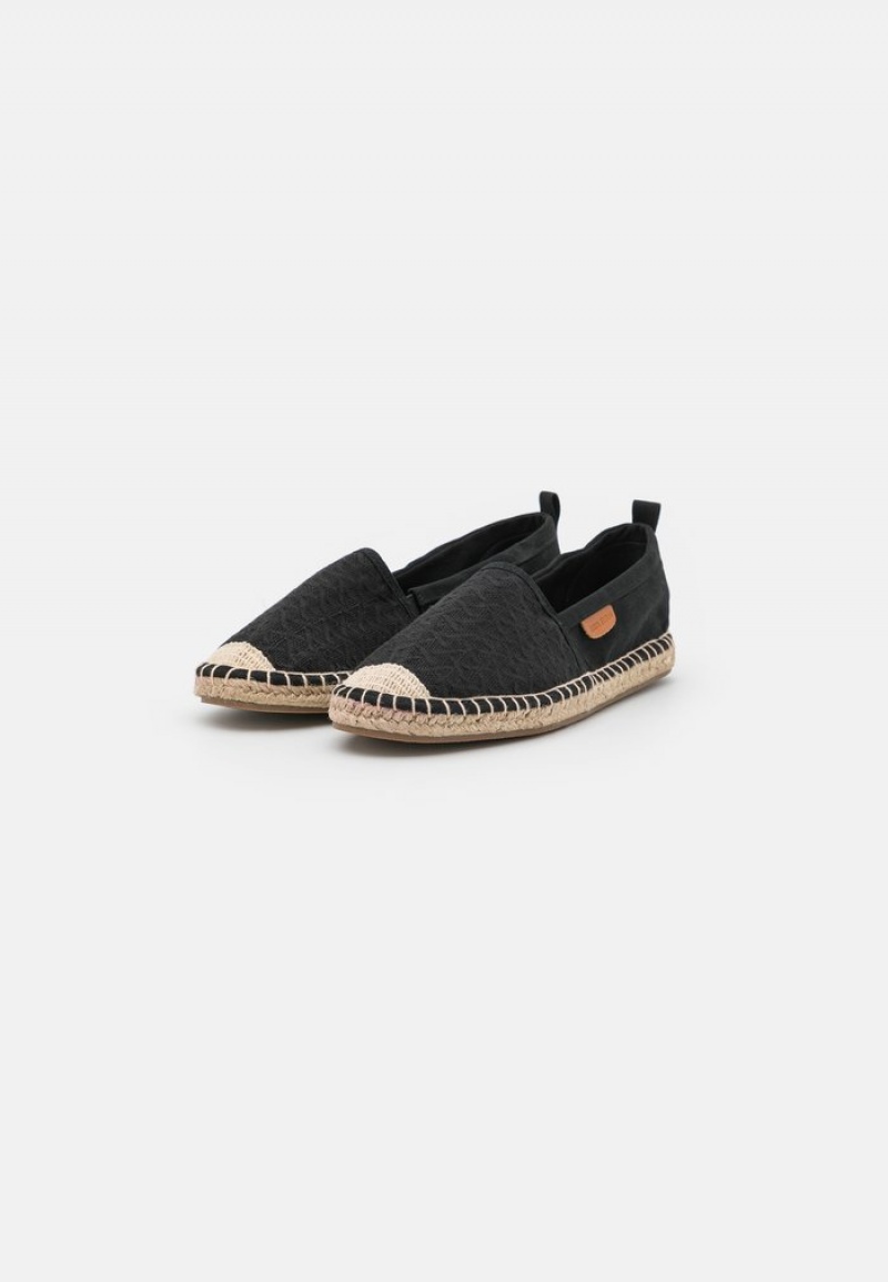 Anna Field Outlet Espadrilles Naisten Matalat Kengät Mustat | FI-2314869-YI