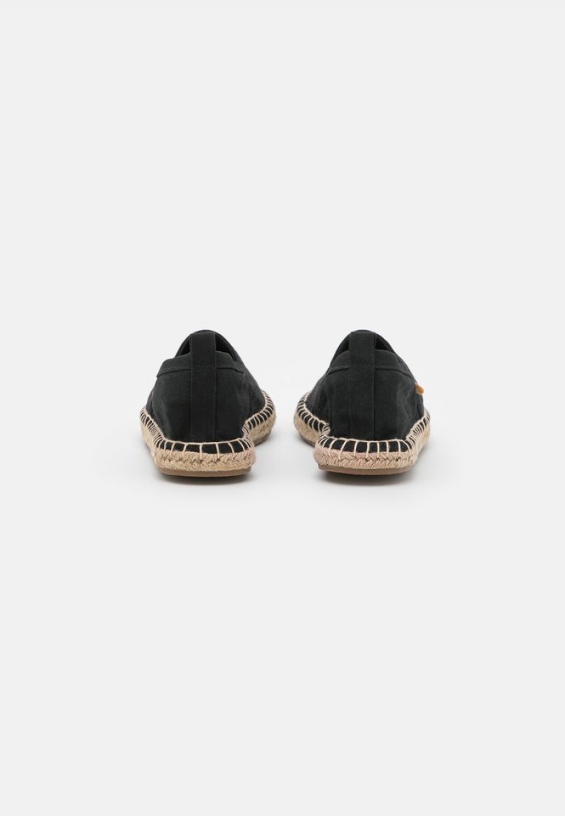 Anna Field Outlet Espadrilles Naisten Matalat Kengät Mustat | FI-2314869-YI