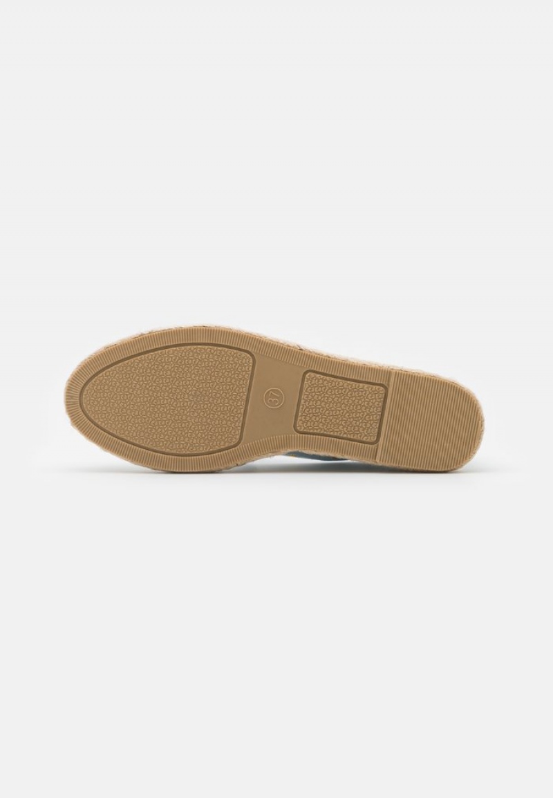 Anna Field Outlet Espadrilles Naisten Matalat Kengät Vaaleansininen | FI-4905736-YF