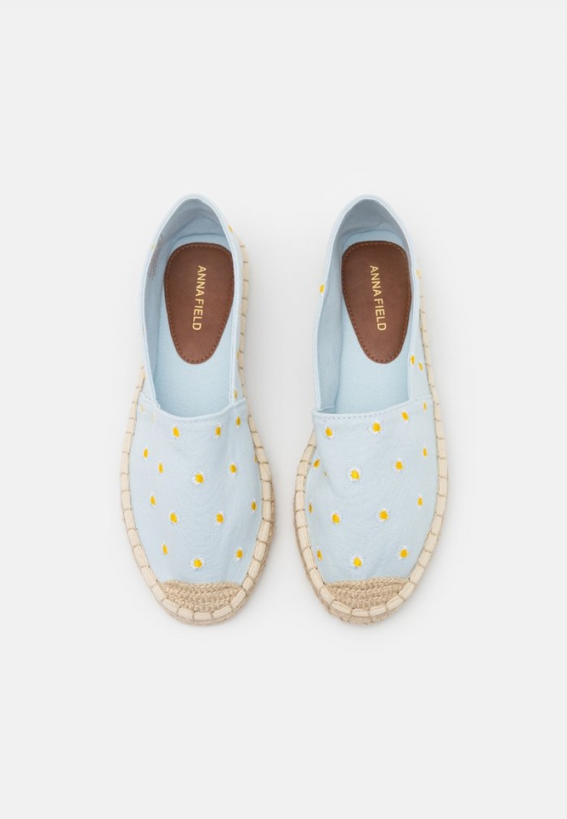 Anna Field Outlet Espadrilles Naisten Matalat Kengät Vaaleansininen | FI-4905736-YF