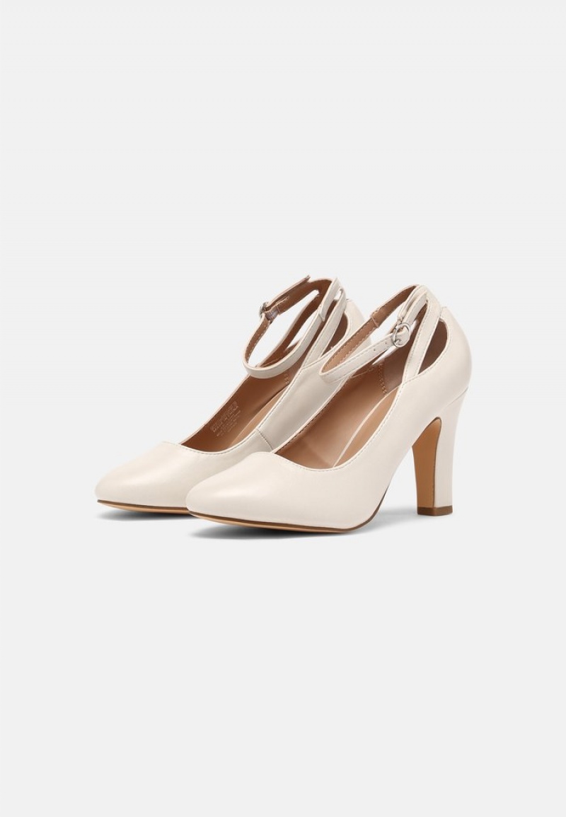 Anna Field Outlet High Heels Naisten Korkokengät Valkoinen | FI-2801537-PN