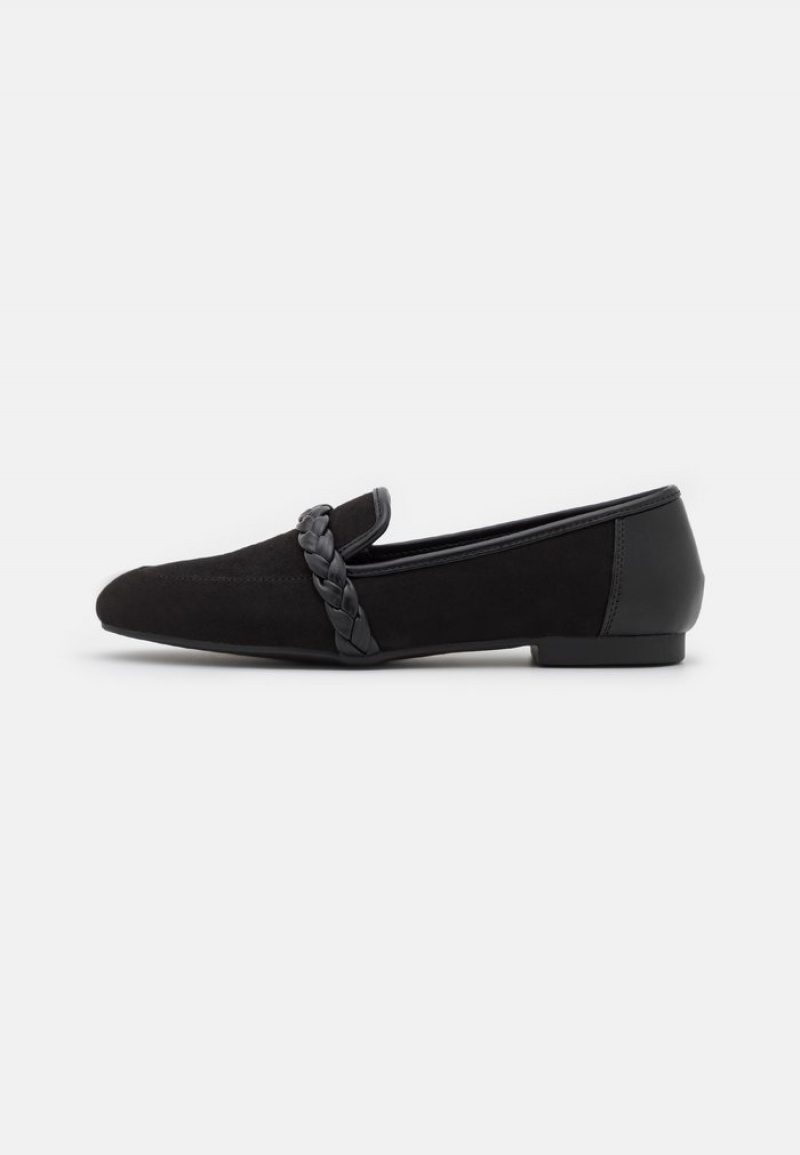 Anna Field Outlet Slip-Ons Naisten Matalat Kengät Mustat | FI-9648312-SQ