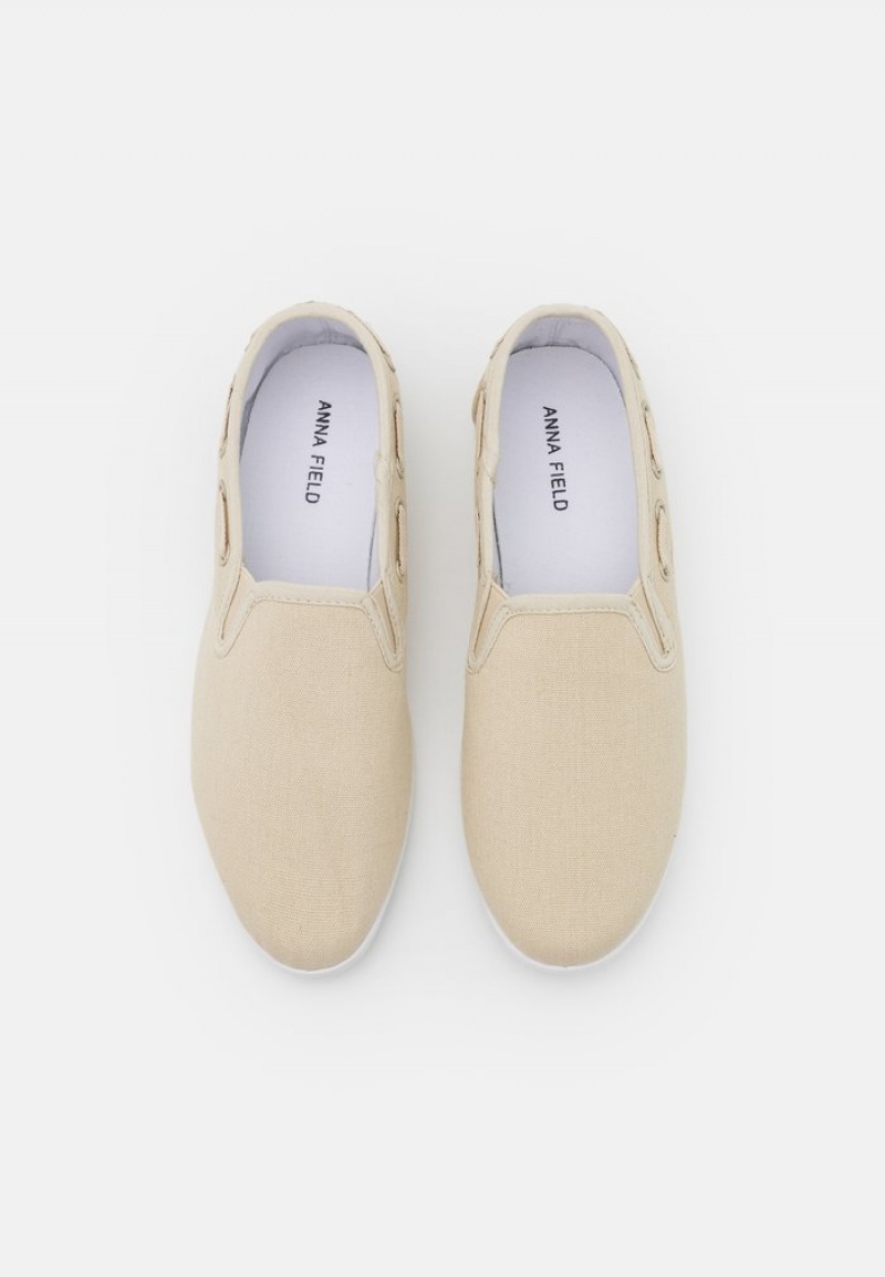 Anna Field Outlet Trainers Naisten Matalat Kengät Beige | FI-1263897-TN