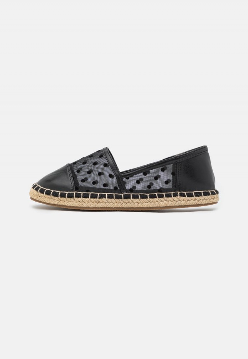 Anna Field Wholesale Espadrilles Naisten Matalat Kengät Mustat | FI-7026841-JR