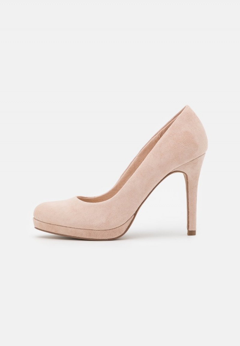 Anna Field Wholesale Leather Classic Heels Naisten Korkokengät Vaaleanpinkki | FI-5168730-QU