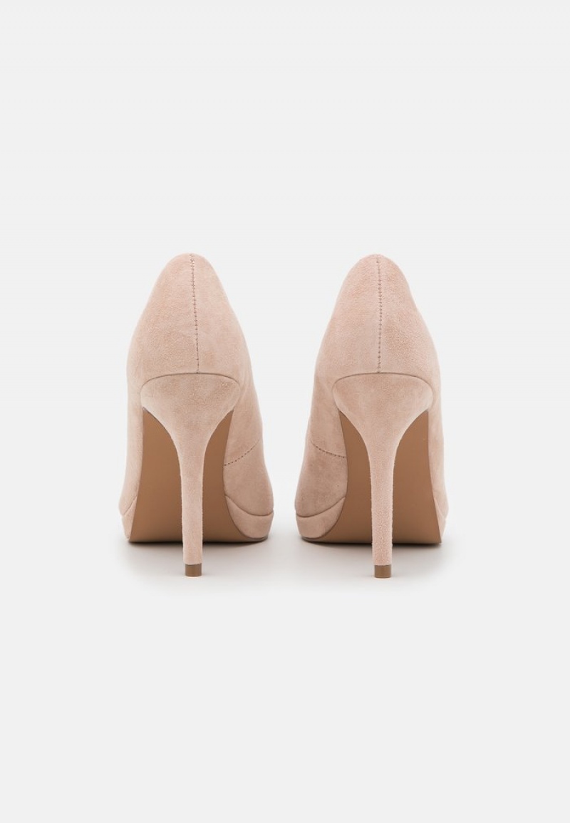 Anna Field Wholesale Leather Classic Heels Naisten Korkokengät Vaaleanpinkki | FI-5168730-QU