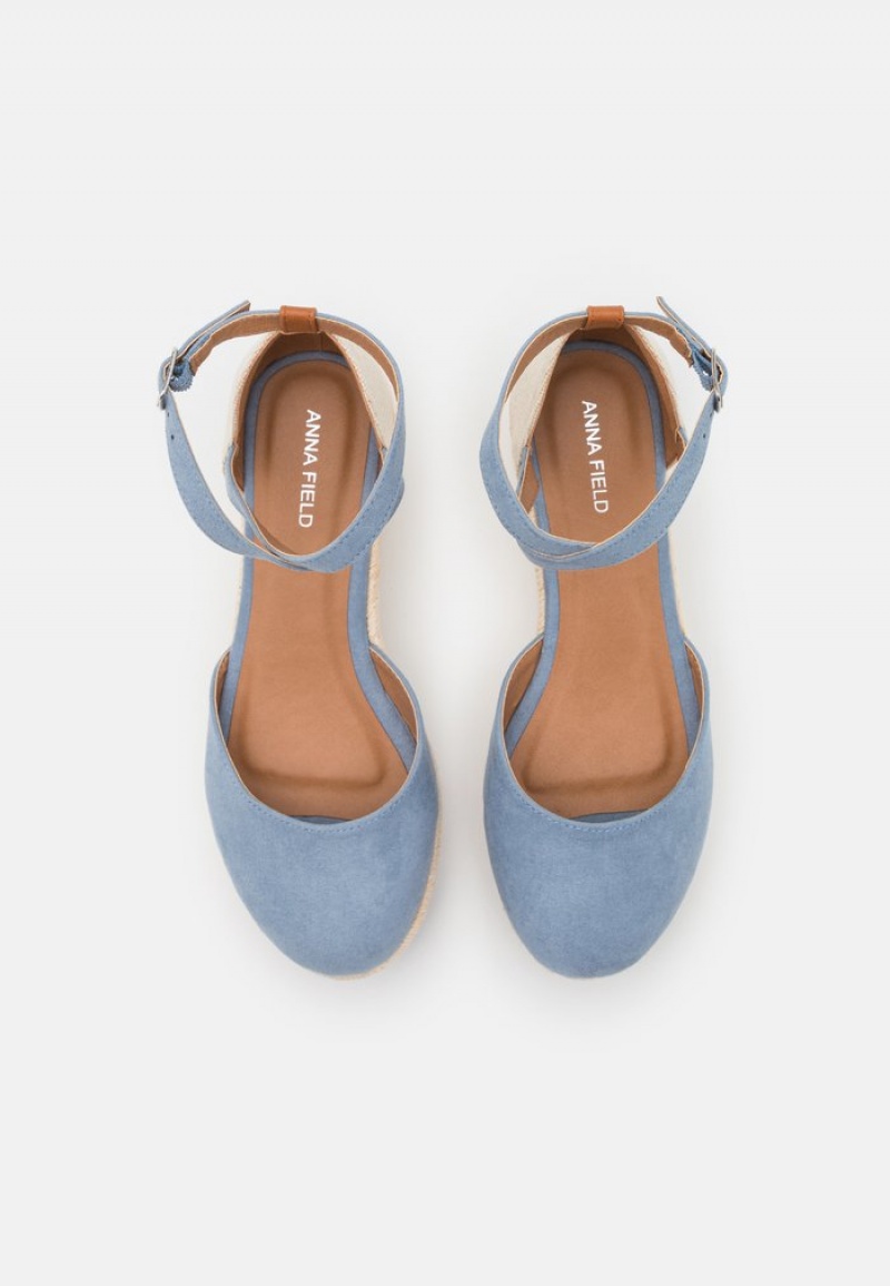 Anna Field Wholesale Mukavuus Platform Heels Naisten Korkokengät Vaaleansininen | FI-3564917-OM